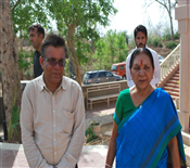 Anandiben Patel At 51 Shaktipeeth (Ambaji)